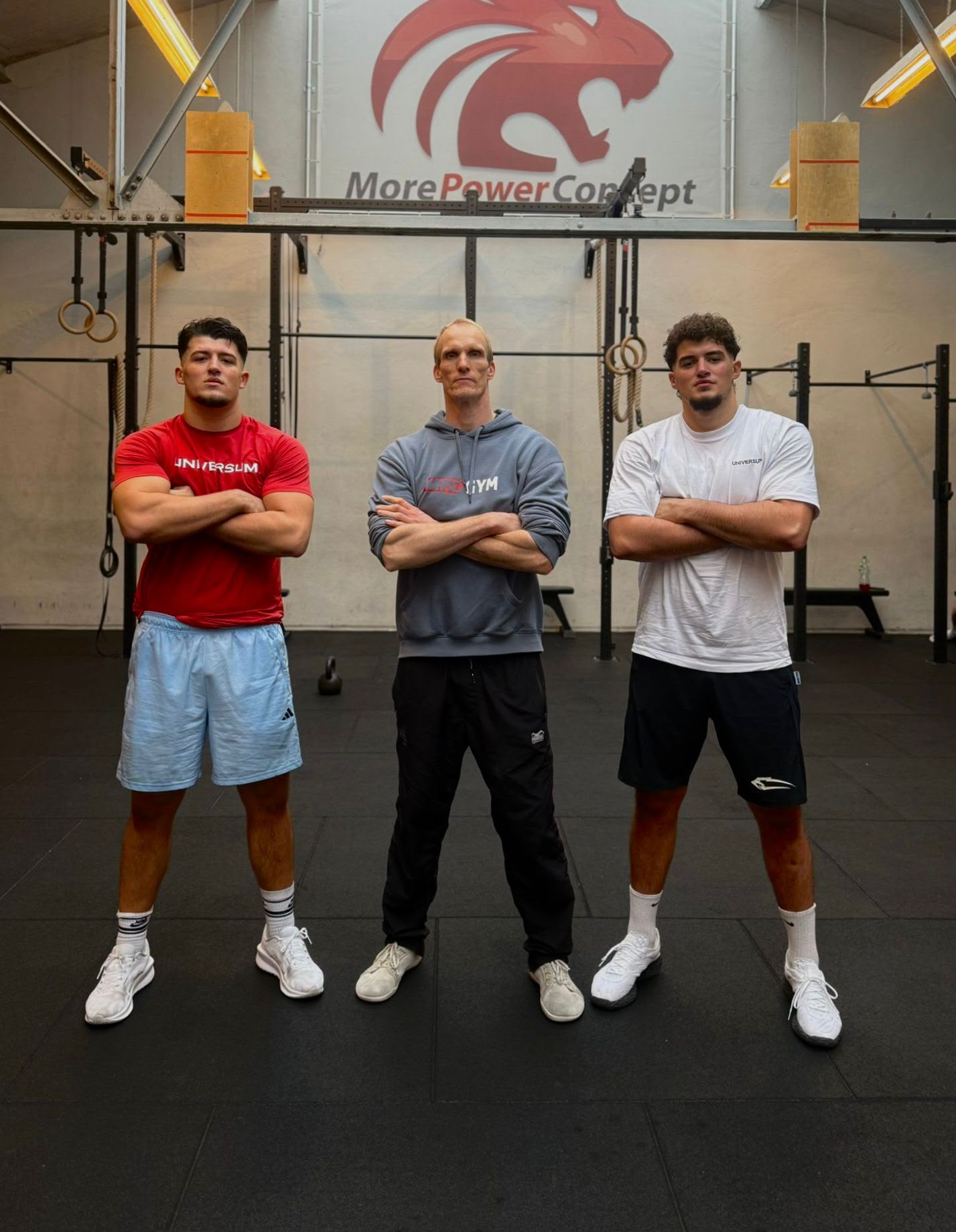 Ademi Brothers mit Trainer bei MorePowerConcept