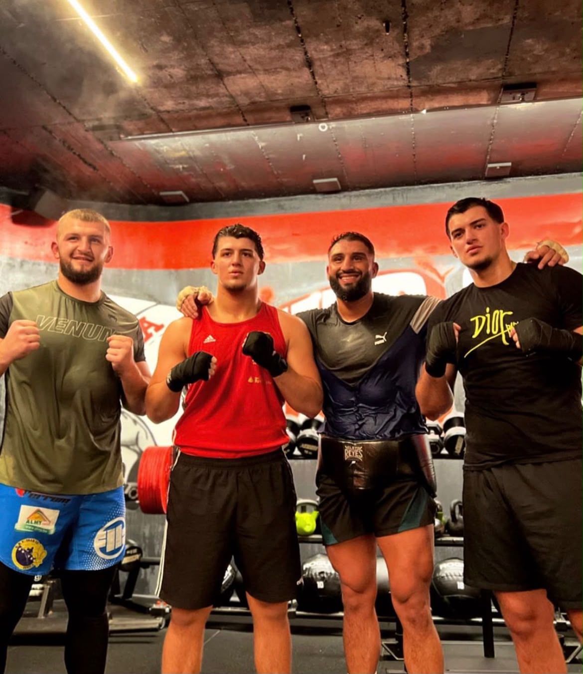Sparring-Runde im Boxstall